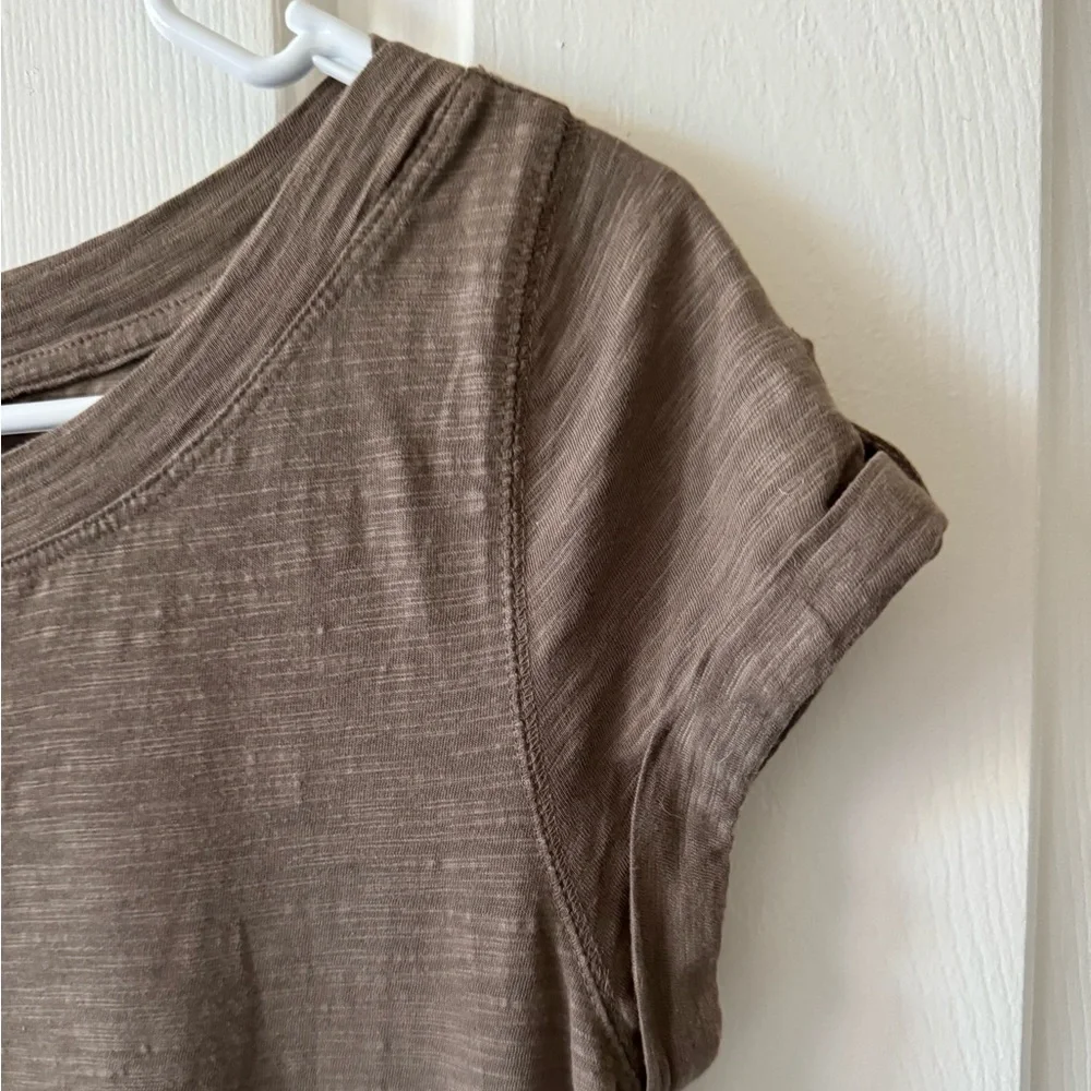 Cute Easy Banana Republic Dress, S, Taupe, Cap Sleeves NWOT - Picture 2 of 6